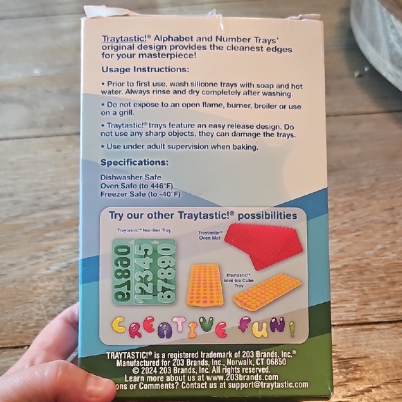 Traytastic Silicone Alphabet Trays - Picture 3 of 3